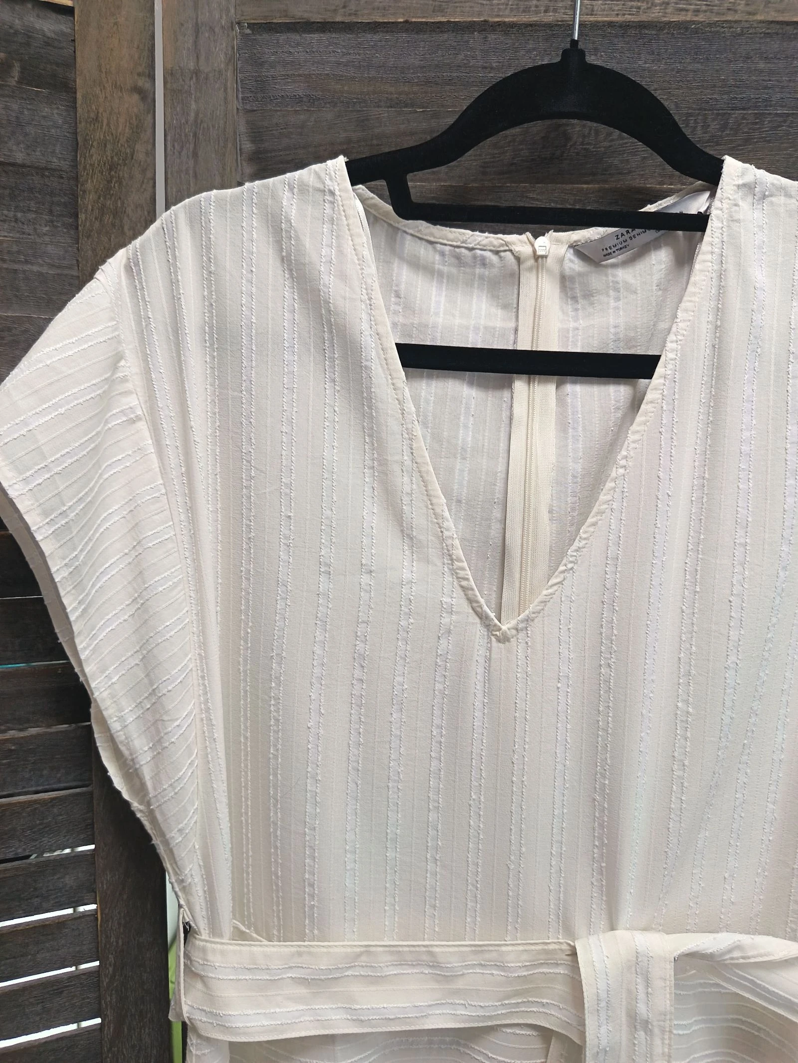 Vestido Volante Asimétrico ♡ ZARA * Talla L – photo 7